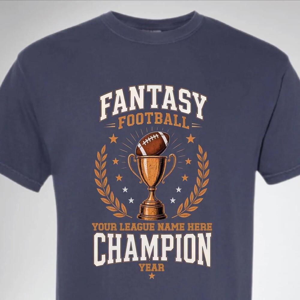 Fantasy Football Champion S Shirt Personalized League